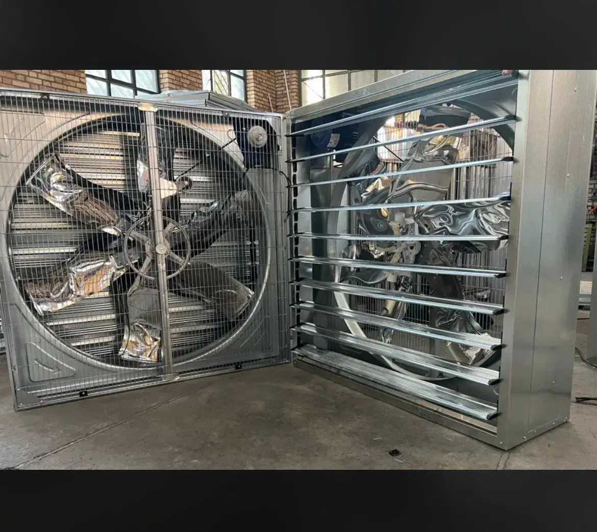 هواکش اگزاست پد سلولزی هیتر گلخانه کولر اکسیال