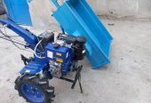 فروش یک دستگاه تیلر صفر 12اسب همراه باتریلی سفارشی