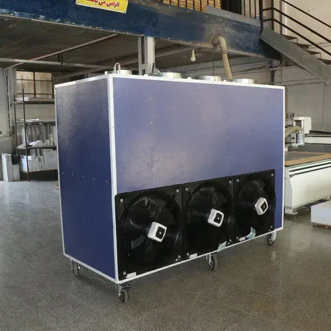 هیتر بخاری گلخانه ای صنعتی فن دار سوله سالن 320