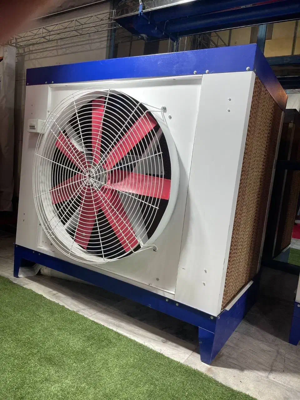 هواکش اگزاست پد سلولزی هیتر گلخانه کولر اکسیال