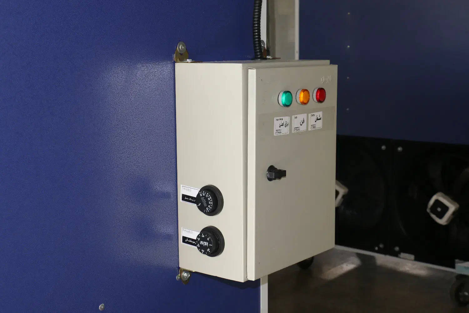 هیتر بخاری گلخانه ای صنعتی فن دار سوله سالن 320