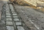 محوطه سازی فنس کشی و سنگ فرش باغ و ویلا