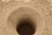 چاله کن چال کود پایه فنس خدماتی