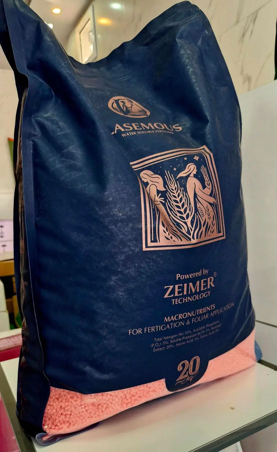 کود لسموس زایز انگلستان